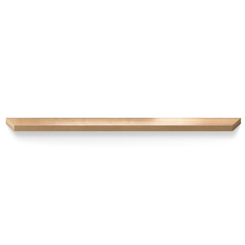 Century60439A-ASH: 160mm cc Wooden Profile Cabinet Pull - Ash