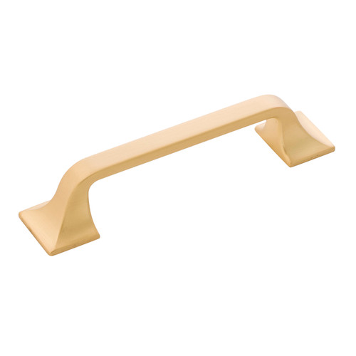 Hickory H076701-BGB: 96mm cc Forge Cabinet Pull - Brushed Golden Brass