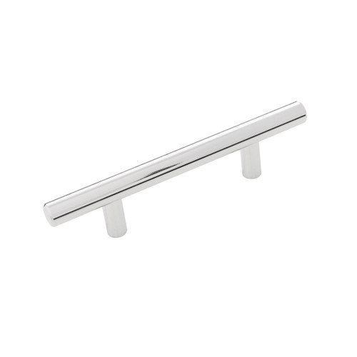 Hickory HH075593-CH: 3" cc Bar Pulls Cabinet Pull - Polished Chrome