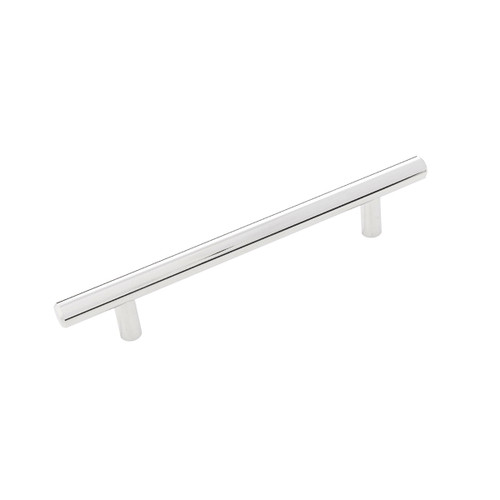 Hickory HH075595-CH: 128mm cc Bar Pulls Cabinet Pull - Polished Chrome