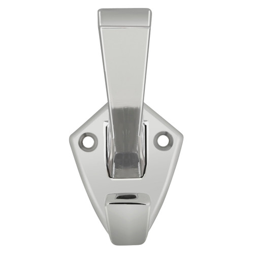 Hickory P25020-CH: 3-1/8" Angular Utility Double Wall Hook - Polished Chrome
