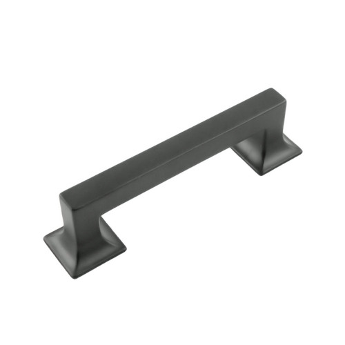 Hickory P3011-MB: 96mm cc Studio Cabinet Pull - Matte Black