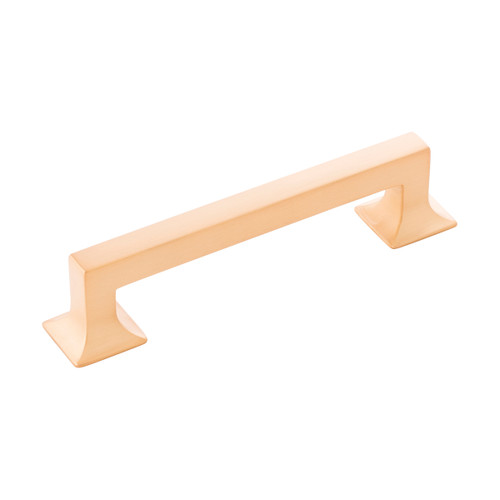 Hickory P3012-BGB: 128mm cc Studio Cabinet Pull - Brushed Golden Brass