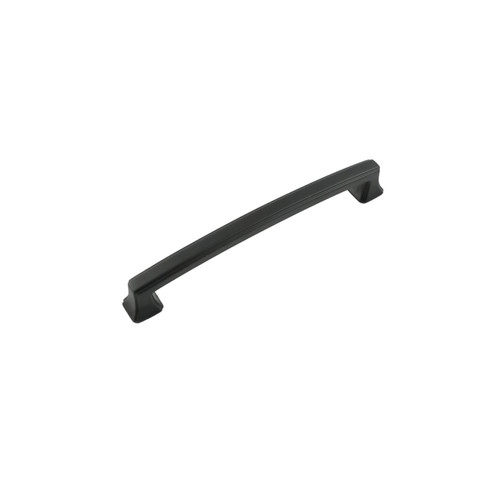 Hickory P3235-MB: 160mm cc Bridges Cabinet Pull - Matte Black