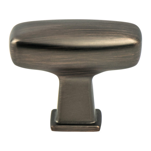 Berenson 1237-10VB: 1-9/16" Subtle Surge Cabinet Knob - Verona Bronze