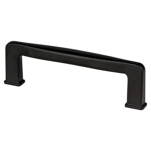 Berenson 1245-1055: 96mm cc Subtle Surge Cabinet Pull - Matte Black