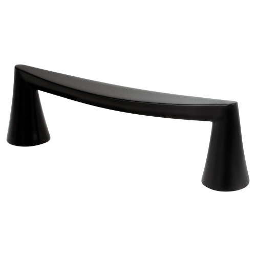 Berenson 2400-1055: 96mm cc Domestic Bliss Cabinet Pull - Matte Black