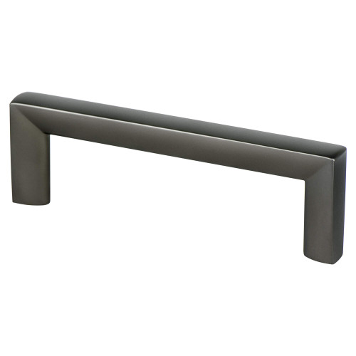 Berenson 9906-1SLT: 96mm cc Metro Cabinet Pull - Slate