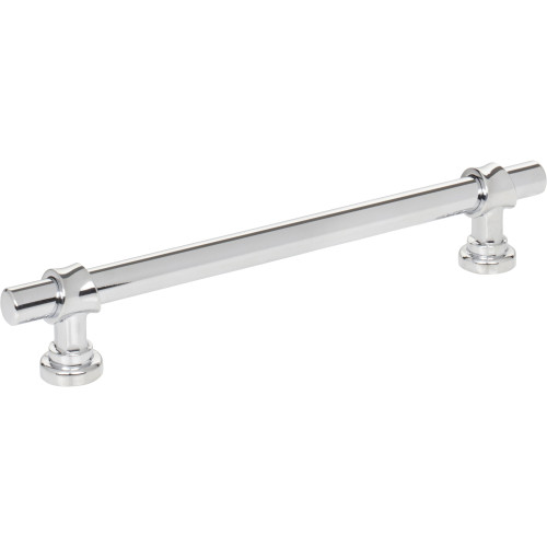 Top Knobs M2720: 6-5/16" cc Dakota Bit Cabinet Pull - Polished Chrome