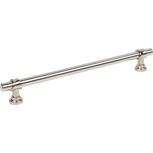 Top Knobs M2745: 8-13/16" cc Dakota Bit Cabinet Pull - Polished Nickel