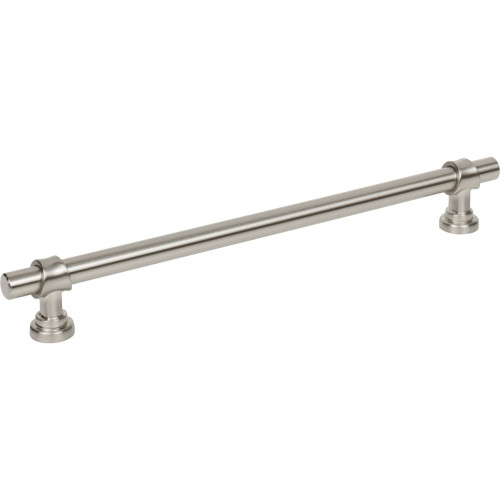Top Knobs M2746: 8-13/16" cc Dakota Bit Cabinet Pull - Brushed Satin Nickel