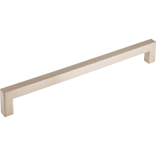 Top Knobs TK165BSN: 18" cc Square Bar  Cabinet Pull - Brushed Satin Nickel