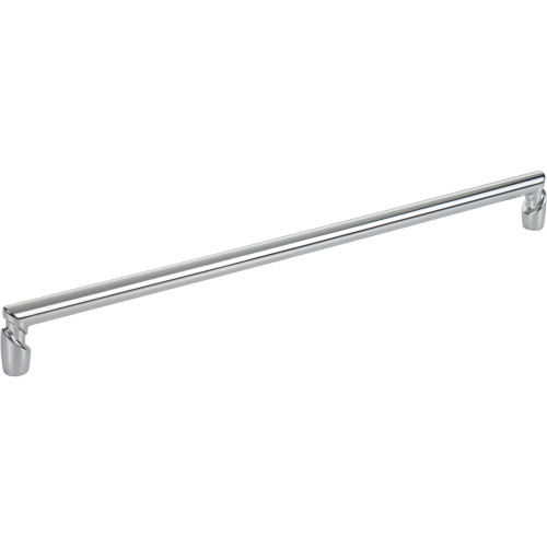 Top Knobs TK3137PC: 12" cc Florham Round Bar Cabinet Pull - Polished Chrome