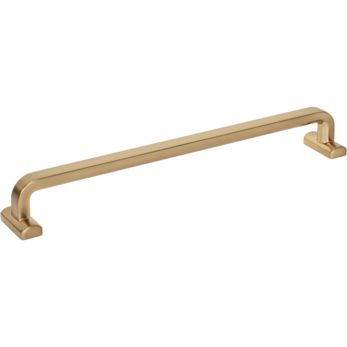 Top Knobs TK3166HB: 8-13/16" cc Harrison D-Handle Cabinet Pull - Honey Bronze
