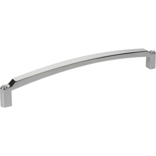 Top Knobs TK3177PC: 12" cc Haddonfield D-Handle Cabinet Pull - Polished Chrome