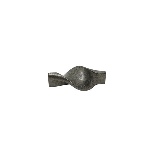 Topex W7050.06436: 64mm cc Twist Cabinet Pull - Antique Silver