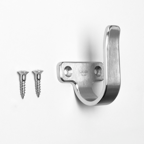 Sugatsune 5H-60TT: 73mm Utility Hook - Mirror/Satin Stainless Steel