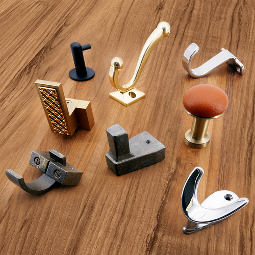 Sugatsune 5HJU-60M: 69mm Undermount Utility Hook - Mirror Stainless Steel