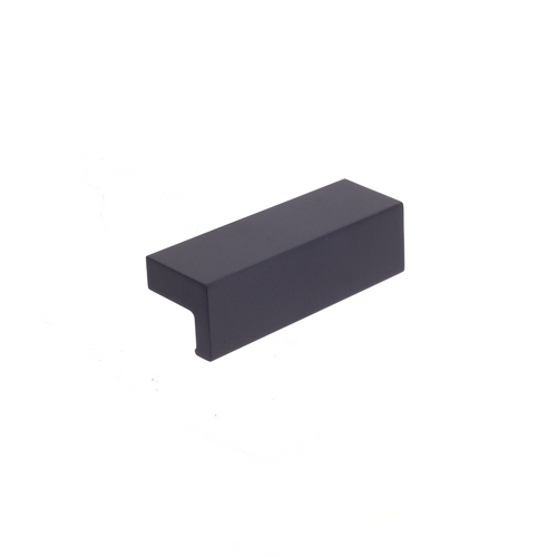 Sugatsune ALH-100BL: 100mm Edge Cabinet Handle - Matte Black Anodized
