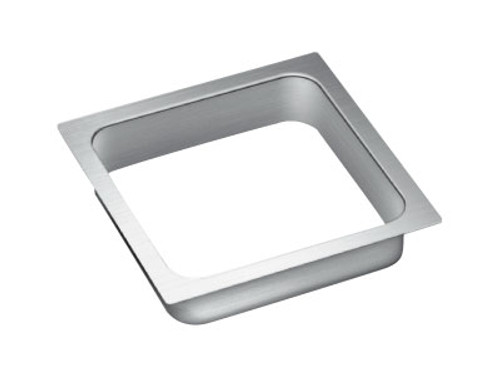 Sugatsune AN-KH015-HL: 170mm Square Multi-Purpose Grommet - Satin Stainless Steel