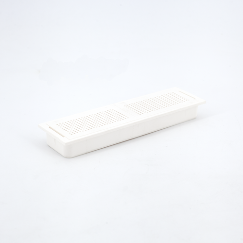 Sugatsune APK-KHA152P-WT: 152mm x 42mm Rectangular Ventilator - White