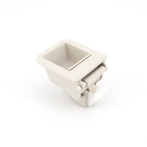 Sugatsune ATL-64-IN: Flush Inset Slam Latch - Off-White