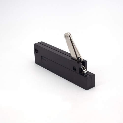 Sugatsune CSD-10-TV-H-BL: Compact Heavy Duty Soft-Down Lid Stay - Black