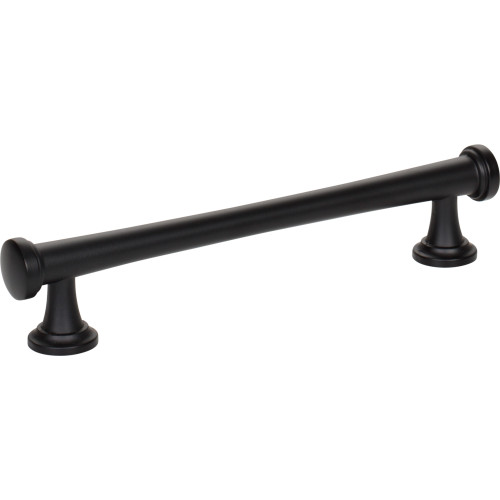 Atlas 350-BL: 5-1/16" cc Browning Cabinet Pull - Matte Black