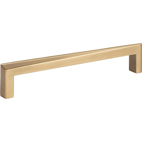 Atlas A673-WB: 6-5/16" cc Para Cabinet Pull - Warm Brass