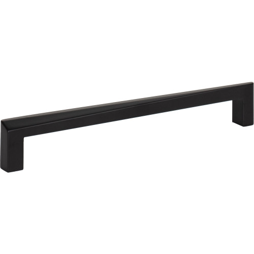 Atlas A674-BL: 7-9/16" cc Para Cabinet Pull - Matte Black