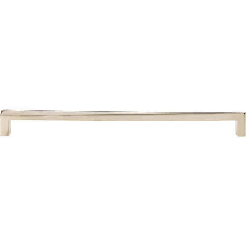 Atlas A676-PN: 12" cc Para Bar Cabinet Pull - Polished Nickel