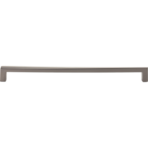 Atlas A676-SL: 12" cc Para Bar Cabinet Pull - Slate