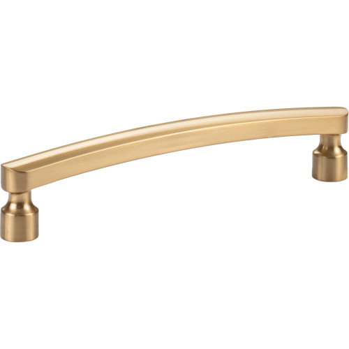 Atlas A681-WB: 5-1/16" cc Lennox Cabinet Pull - Warm Brass