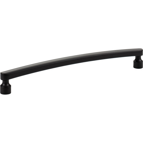 Atlas A683-BL: 7-9/16" cc Lennox Cabinet Pull - Matte Black