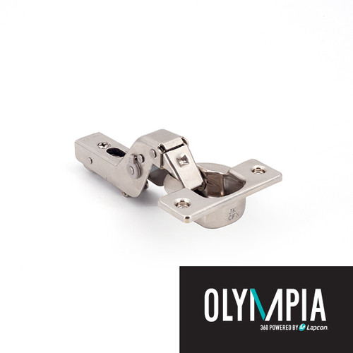 Sugatsune 360-D26-0T: Inset Olympia Concealed Soft-Close Cabinet Hinge - Polished Nickel