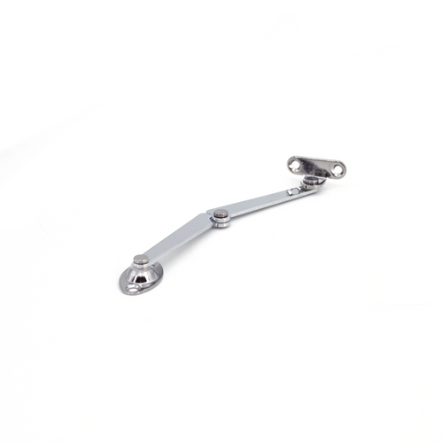 Sugatsune S-24L: 106mm Lid Stay (Left) - Polished Chrome