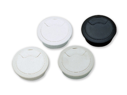 Sugatsune V60/DBE: 72mm Round Cable Grommet - Dark Beige