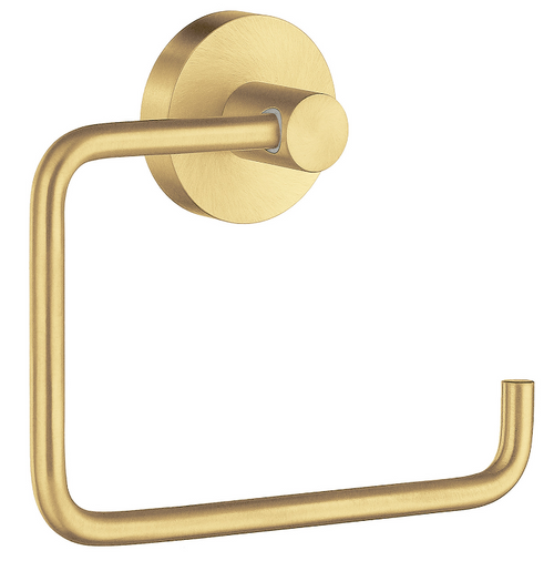 Smedbo HV341: Home Toilet Paper Holder - Brushed Brass