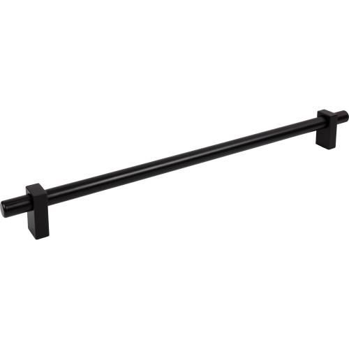 Jeffrey Alexander 478-18MB: 18" cc Larkin Appliance Pull - Matte Black