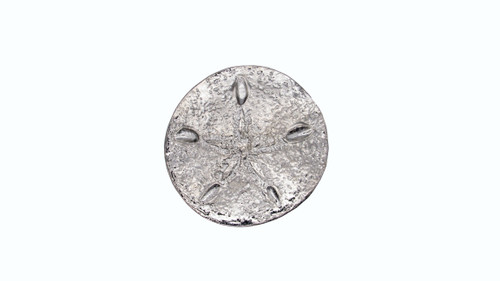 Buck Snort KB00339-0100: 2" Sand Dollar Cabinet Knob - Nickel