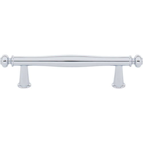 Top Knobs TK3191PC: 3-3/4" cc Coddington Cabinet Pull - Polished Chrome