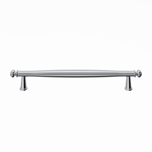 Top Knobs TK3194PC: 7-9/16" cc Coddington Cabinet Pull - Polished Chrome