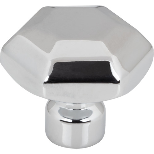 Top Knobs TK3200PC: 1-1/4" Dustin Cabinet Knob - Polished Chrome