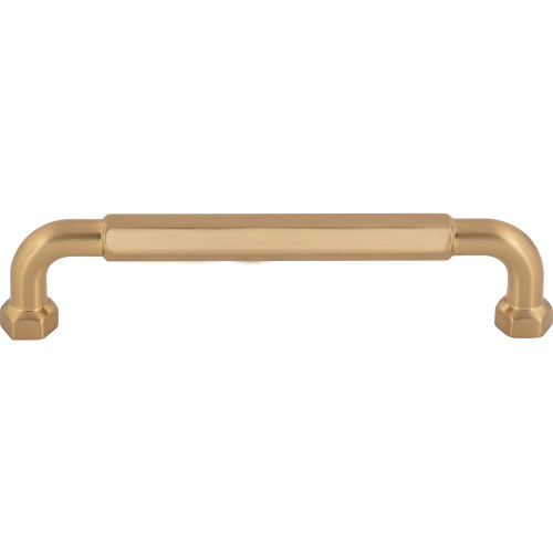 Top Knobs TK3202HB: 5-1/16" cc Dustin Cabinet Pull - Honey Bronze