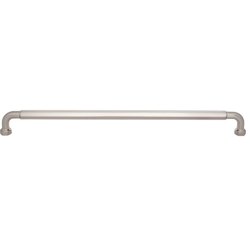 Top Knobs TK3206BSN: 12" cc Dustin Cabinet Pull - Brushed Satin Nickel