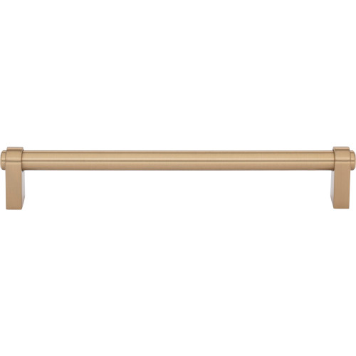 Top Knobs TK3213HB: 7-9/16" cc Lawrence Cabinet Pull - Honey Bronze