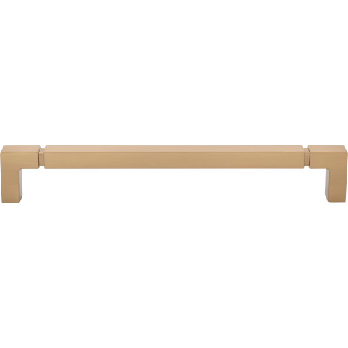 Top Knobs TK3228HB: 18" cc Langston Appliance Pull - Honey Bronze