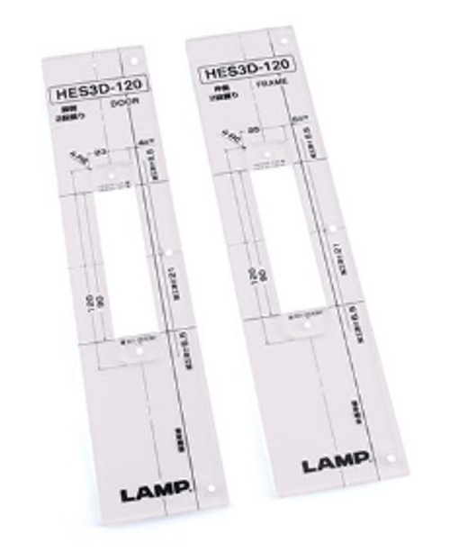 Sugatsune HES3D-120-TMP: Template for HES3D-120 Concealed Hinge