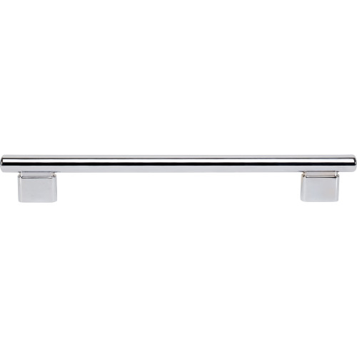 Atlas A519-CH: 18" cc Holloway Round Bar Appliance Pull - Polished Chrome