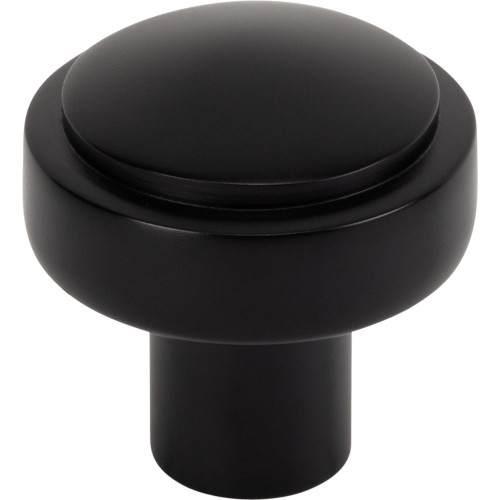 Atlas A530-BL: 1-1/4" Kayden Round Cabinet Knob - Matte Black